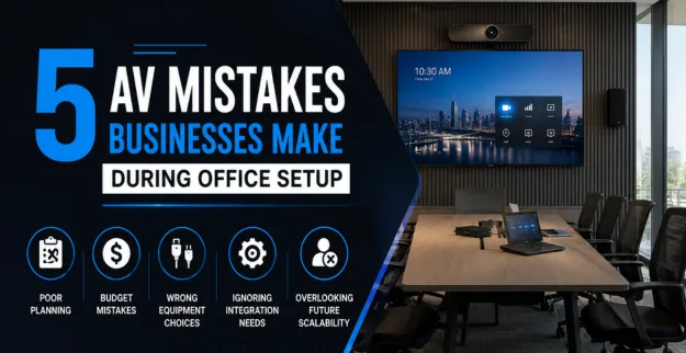 5 AV Mistakes Businesses Make During Office Setup