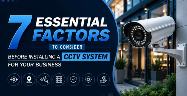 7 essential factors to consider before installing a CCTV