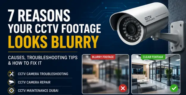 7 Reasons Your CCTV Footage Looks Blurry
