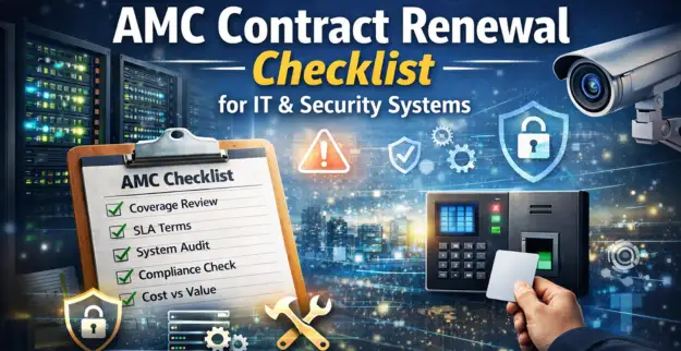 AMC Contract Renewal Checklist for IT & Security Systems