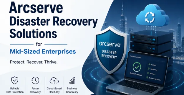Arcserve Disaster Recovery Solutions for Mid-Sized Enterprises