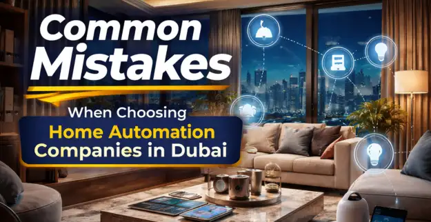 Common Mistakes When Choosing Home Automation Companies in Dubai