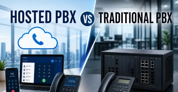 Hosted PBX vs Traditional PBX