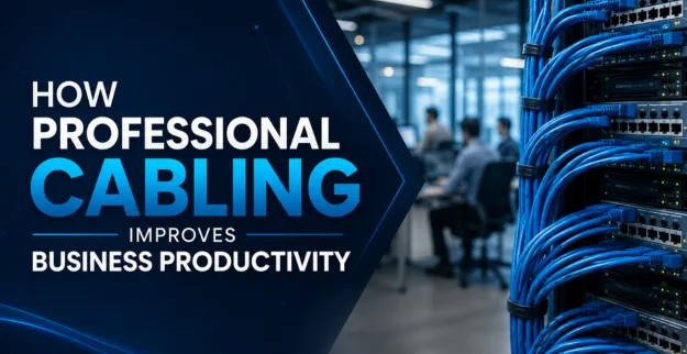 How Professional Cabling Improves Business Productivity