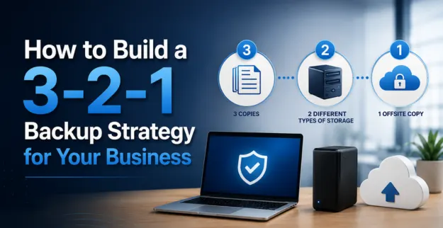 How to Build a 3-2-1 Backup Strategy for Your Business