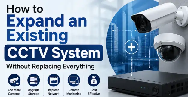 How to Expand an Existing CCTV System Without Replacing Everything
