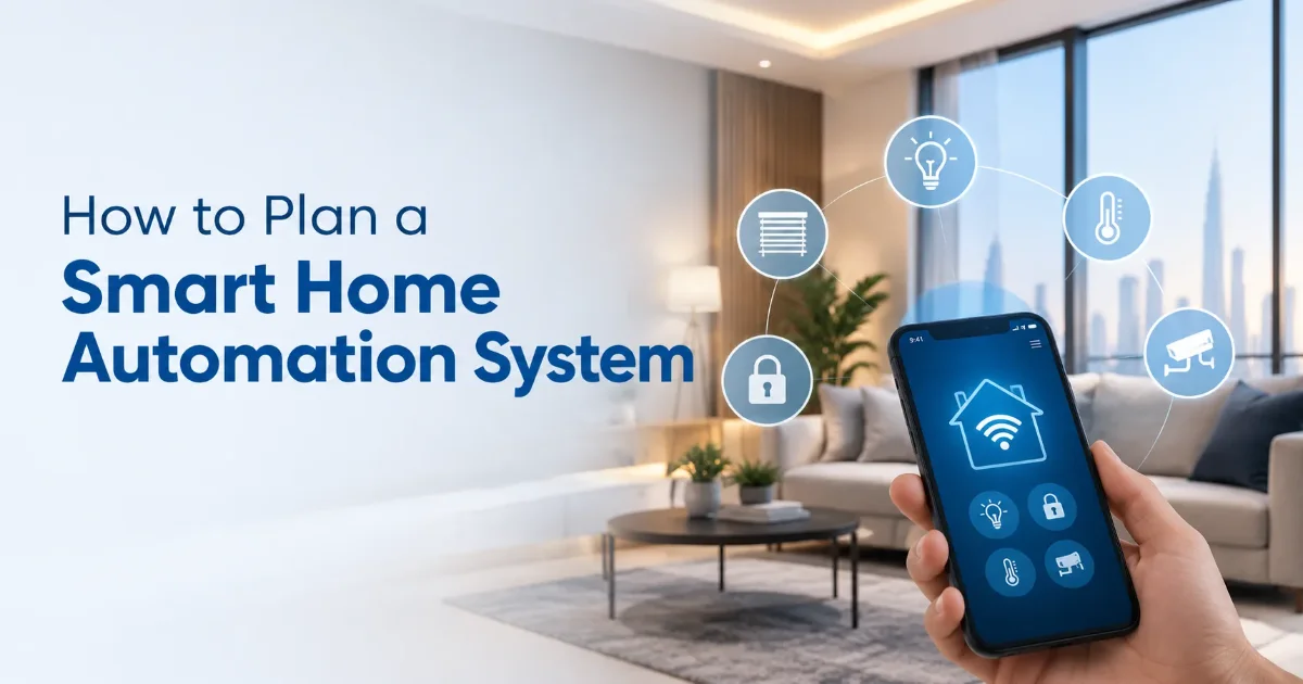 Smart home automation system