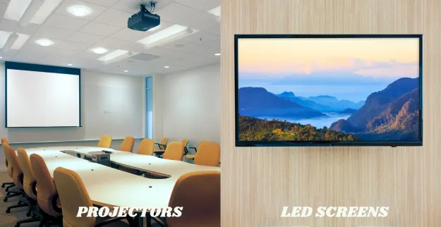 Projectors vs LED Screens