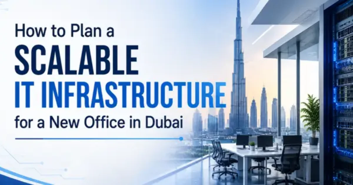 Scalable IT infrastructure planning for a new office in Dubai
