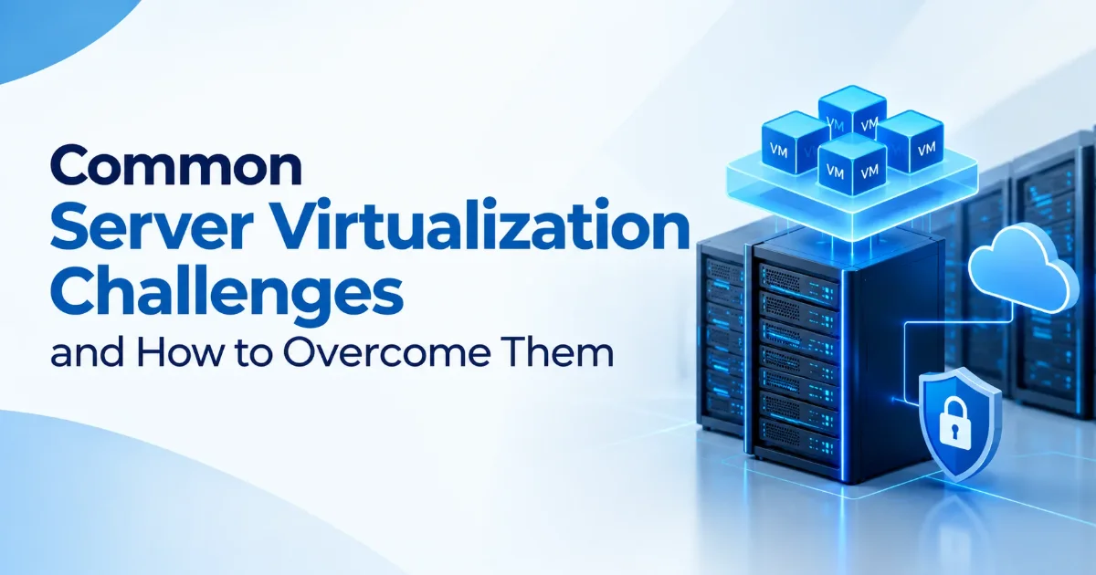 Server virtualization solutions for businesses