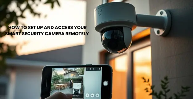 How to Set Up and Access Your Smart Security Camera Remotely