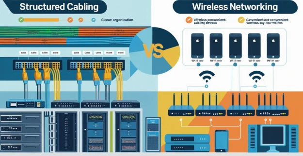 Structured Cabling vs. Wireless