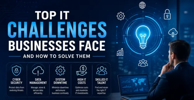 Top IT Challenges Businesses Face and How to Solve Them