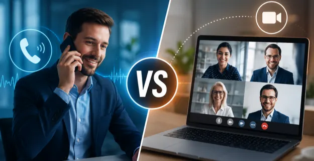 Voice vs Video Communication for Businesses