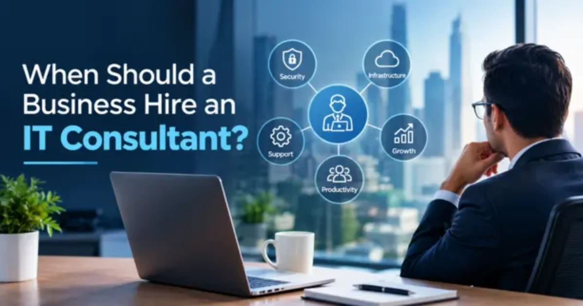 When to Hire an IT Consultant for Your Business
