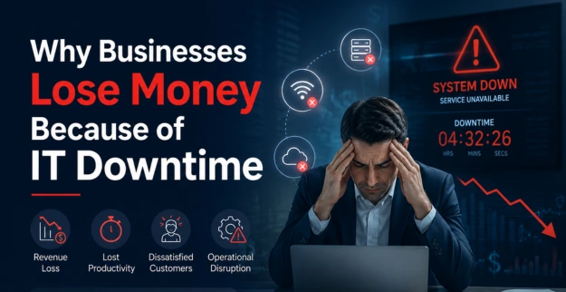 Why Businesses Lose Money Because of IT Downtime